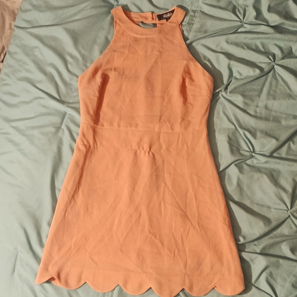 Peach Dress